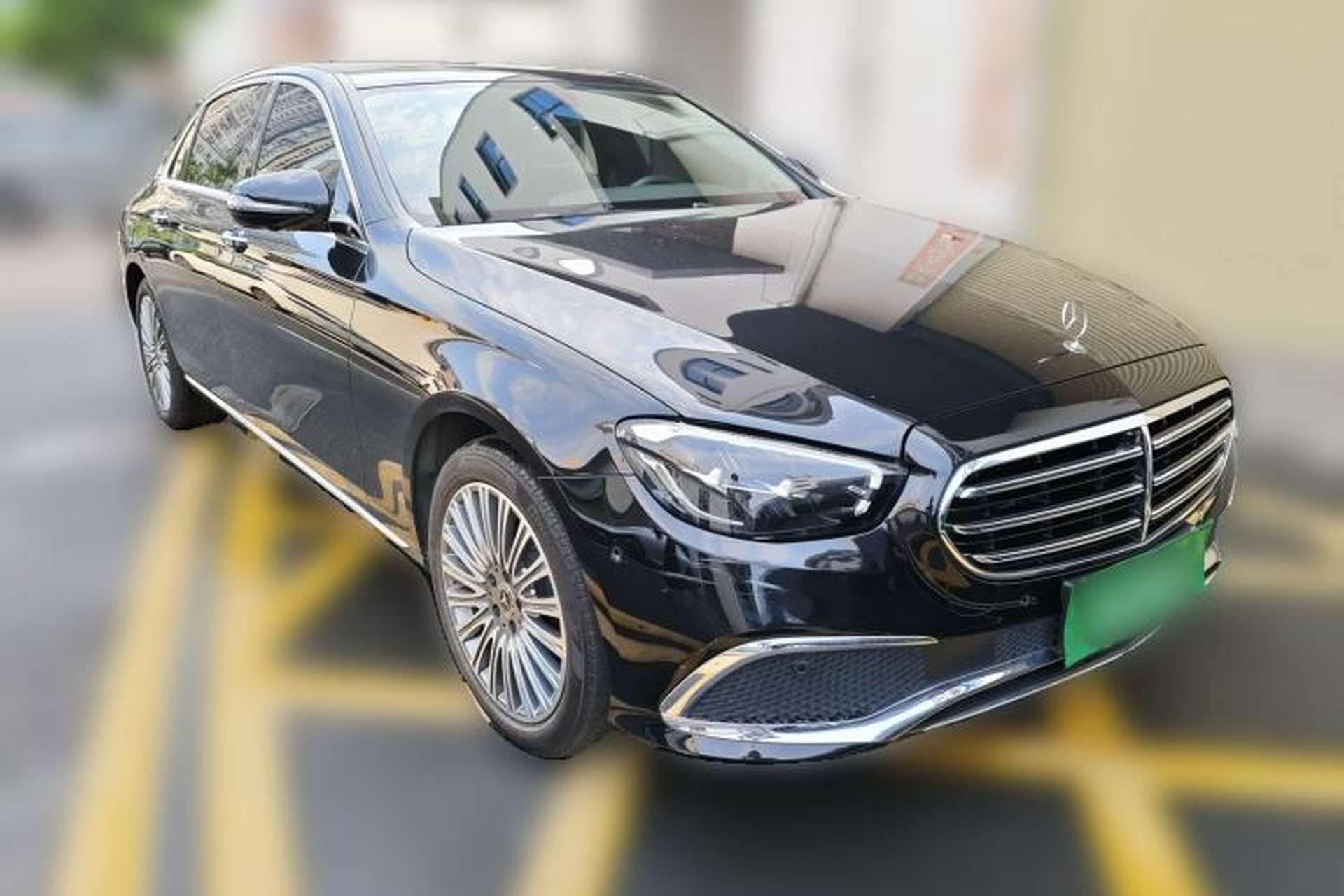 Used Mercedes-Benz E-Class 2023 E 300 L Stylish Model Front Right 45 Deg