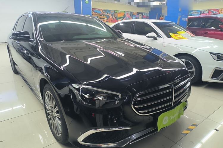 Used Mercedes-Benz E-Class 2023 E 300 L Sporty and Stylish Model Front Right 45 Deg