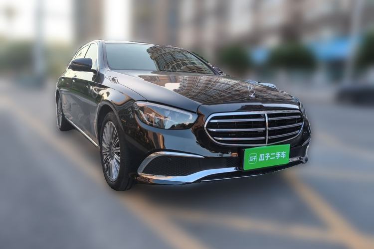 Used Mercedes-Benz E-Class 2023 E 300 L Sporty and Stylish Model Front Right 45 Deg