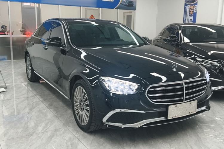 Used Mercedes-Benz E-Class 2023 E 300 L Stylish Model Front Right 45 Deg