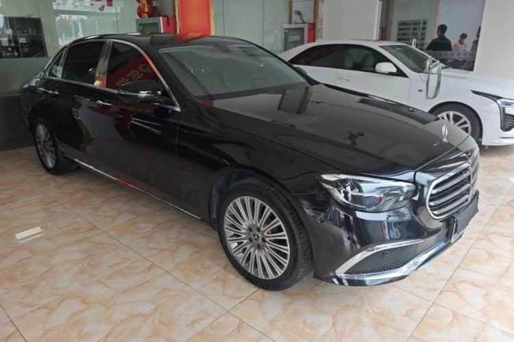 Used Mercedes-Benz E-Class 2023 E 300 L Stylish Model Front Right 45 Deg