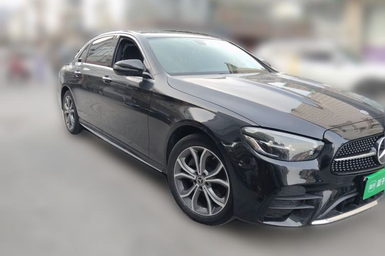 Used Mercedes-Benz E-Class 2023 E 300 L Sporty and Stylish Model Front Right 45 Deg