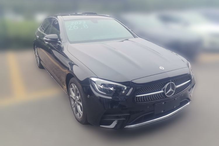 Used Mercedes-Benz E-Class 2023 E 300 L Sporty and Stylish Model Front Right 45 Deg