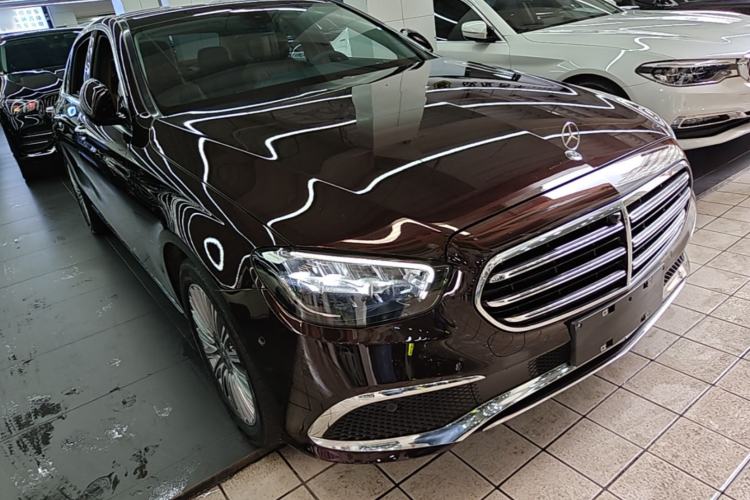 Used Mercedes-Benz E-Class 2023 E 300 L Stylish Model Front Right 45 Deg