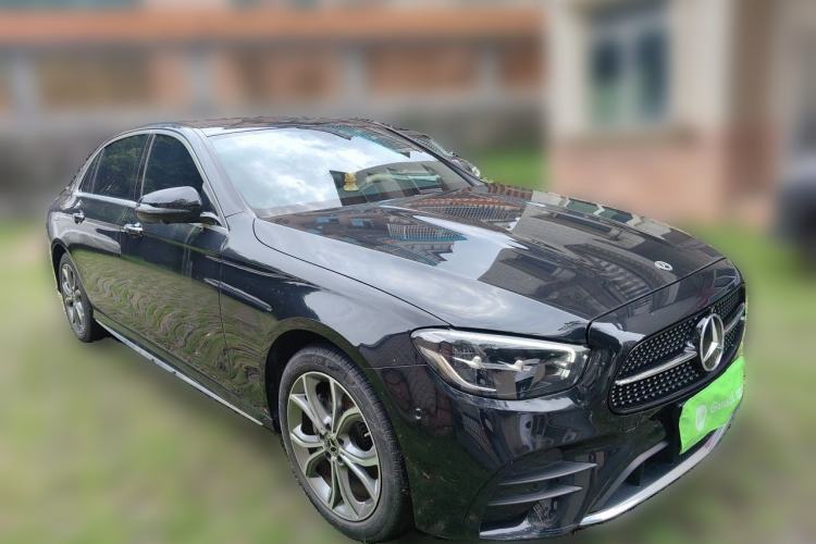 Used Mercedes-Benz E-Class 2023 E 300 L Sporty and Stylish Model Front Right 45 Deg