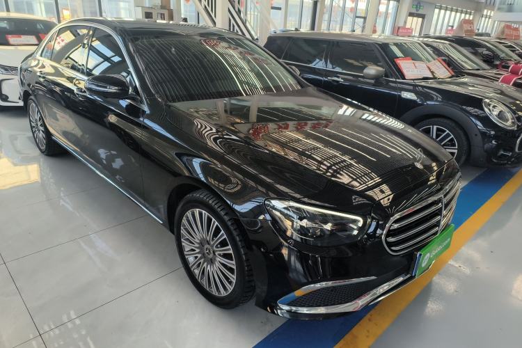 Used Mercedes-Benz E-Class 2023 E 300 L Stylish Model Front Right 45 Deg
