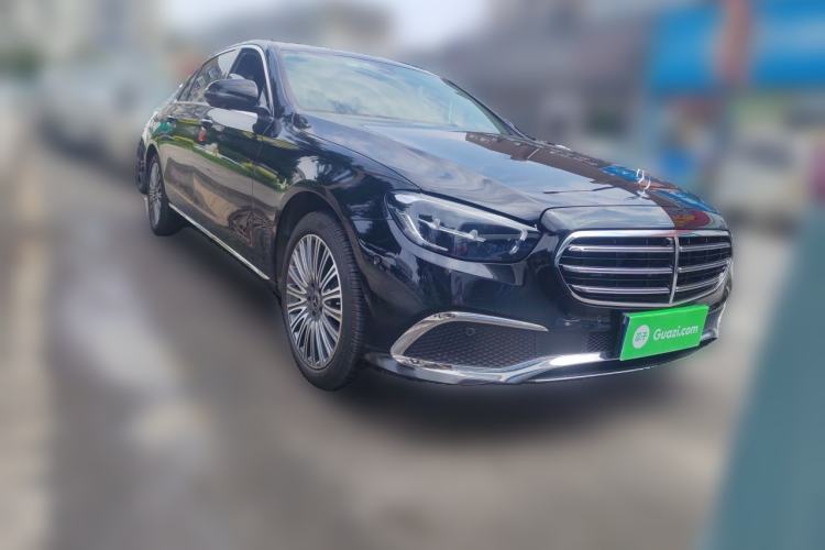 Used Mercedes-Benz E-Class 2023 E 300 L Stylish Model Front Right 45 Deg