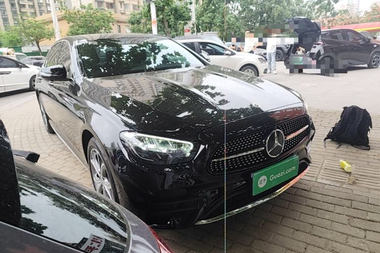 Used Mercedes-Benz E-Class 2023 Restyled E 300 L Sporty and Stylish Edition Front Right 45 Deg