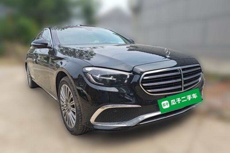 Used Mercedes-Benz E-Class 2023 E 300 L Stylish Model Front Right 45 Deg