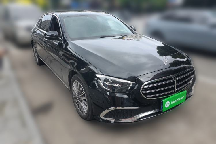 Used Mercedes-Benz E-Class 2023 E 300 L Stylish Model Front Right 45 Deg