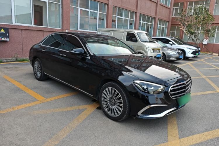 Used Mercedes-Benz E-Class 2023 E 300 L Stylish Model Front Right 45 Deg