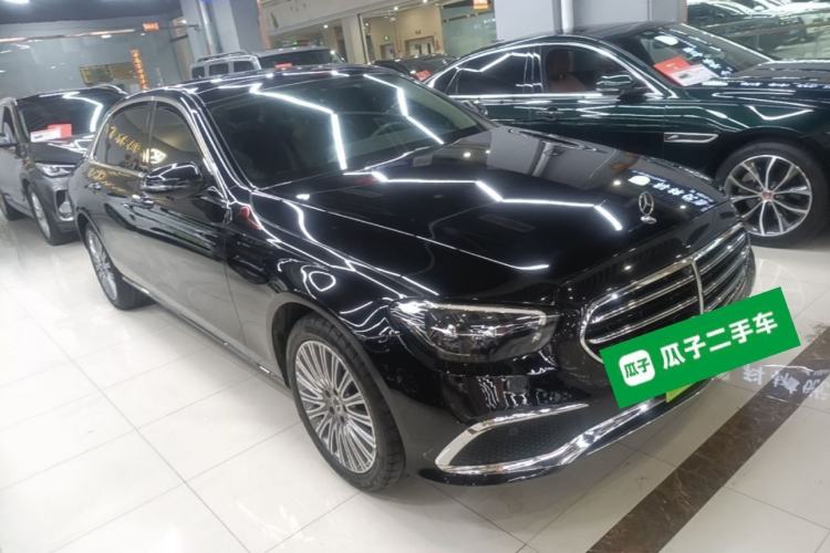 Used Mercedes-Benz E-Class 2023 E 300 L Stylish Model Front Right 45 Deg