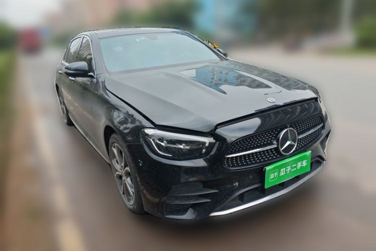 Used Mercedes-Benz E-Class 2023 E 300 L Sporty and Stylish Model Front Right 45 Deg
