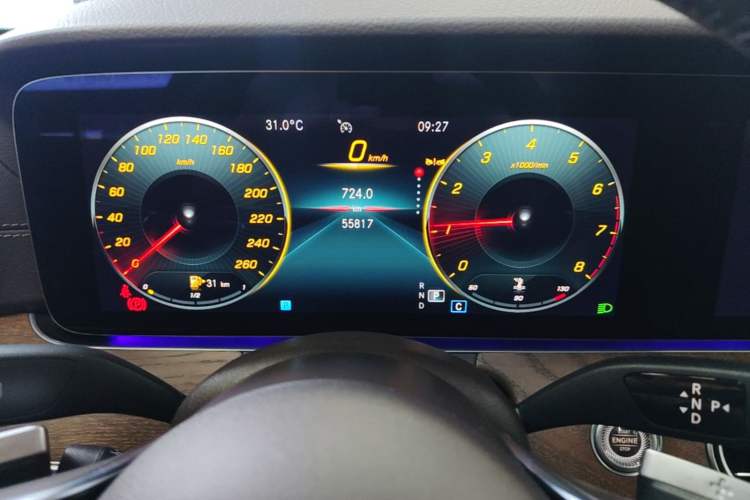 Used Mercedes-Benz E-Class 2023 E 300 L Luxury Model Instrument Cluster