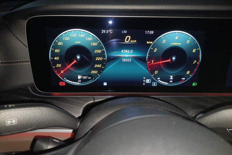 Used Mercedes-Benz E-Class 2023 E 300 L Sporty and Stylish Model Instrument Cluster