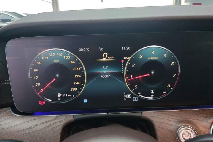 Used Mercedes-Benz E-Class 2023 Updated E 300 L Luxury Edition Instrument Cluster
