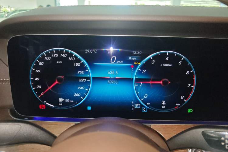 Used Mercedes-Benz E-Class 2023 Updated E 300 L Luxury Edition Instrument Cluster