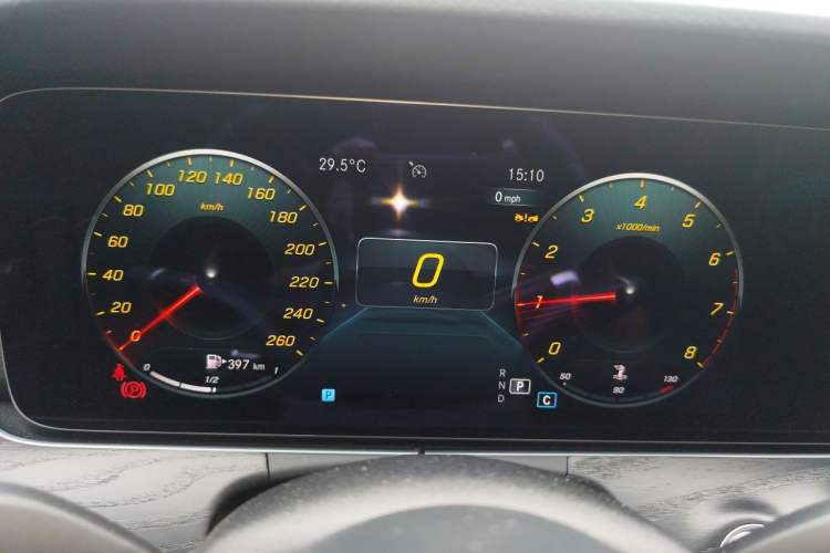 Used Mercedes-Benz E-Class 2023 E 300 L Sporty and Stylish Model Instrument Cluster