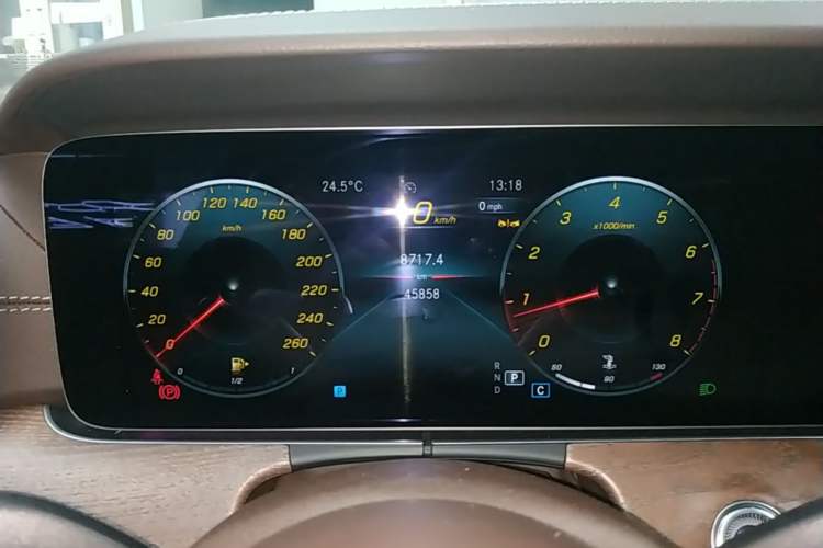 Used Mercedes-Benz E-Class 2023 Updated E 300 L Luxury Edition Instrument Cluster