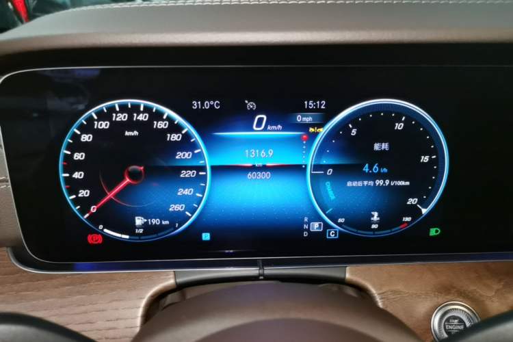 Used Mercedes-Benz E-Class 2023 Updated E 300 L Luxury Edition Instrument Cluster