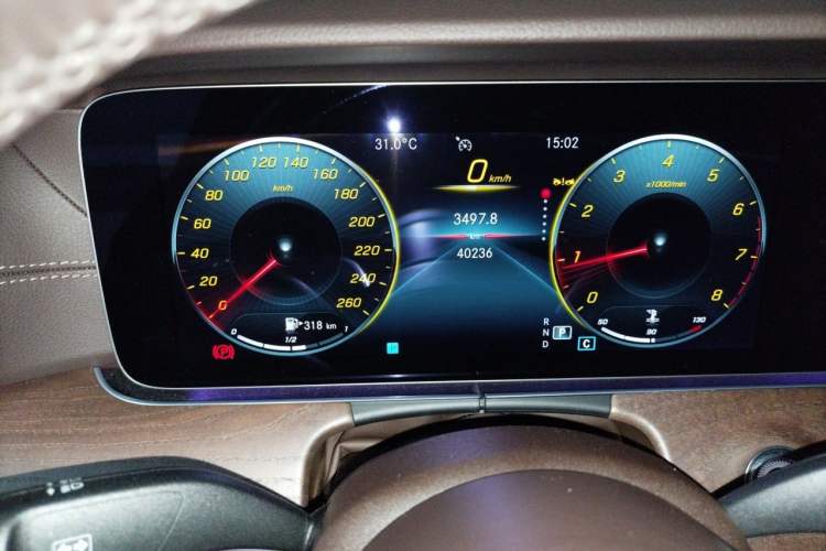 Used Mercedes-Benz E-Class 2023 E 300 L Luxury Model Instrument Cluster