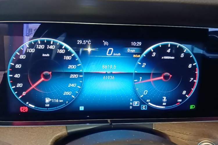 Used Mercedes-Benz E-Class 2023 Updated E 300 L Fashion Edition Instrument Cluster