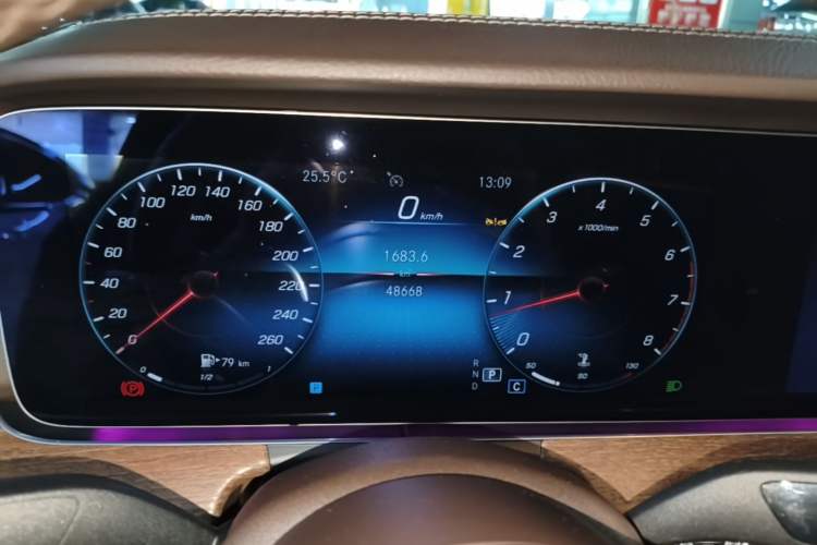 Used Mercedes-Benz E-Class 2023 Updated E 300 L Luxury Edition Instrument Cluster