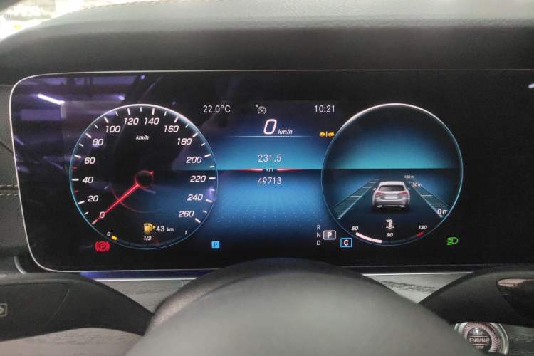 Used Mercedes-Benz E-Class 2023 E 300 L Sporty and Stylish Model Instrument Cluster