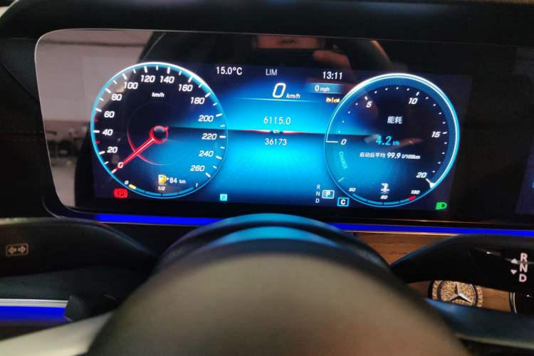 Used Mercedes-Benz E-Class 2023 E 300 L Sporty and Stylish Model Instrument Cluster