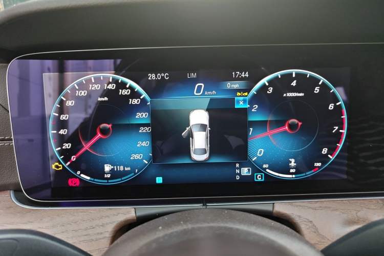 Used Mercedes-Benz E-Class 2023 Updated E 300 L Luxury Edition Instrument Cluster