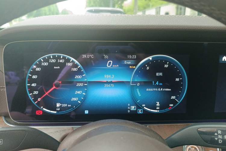 Used Mercedes-Benz E-Class 2023 Updated E 300 L Luxury Edition Instrument Cluster
