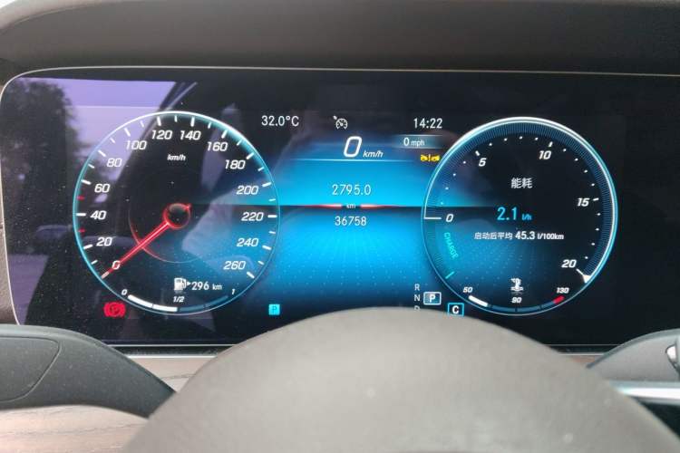 Used Mercedes-Benz E-Class 2023 Updated E 300 L Luxury Edition Instrument Cluster