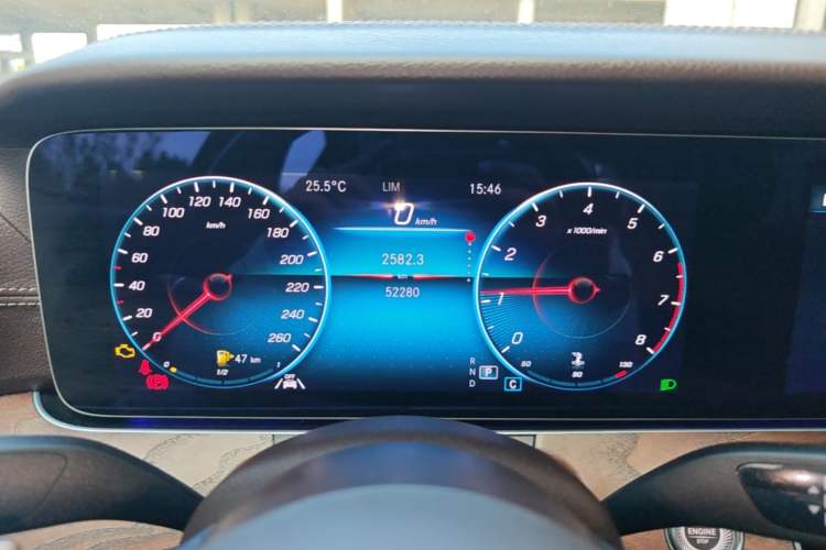 Used Mercedes-Benz E-Class 2023 E 300 L Stylish Model Instrument Cluster