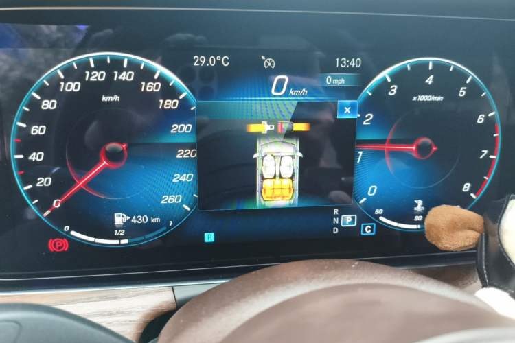Used Mercedes-Benz E-Class 2023 Updated E 300 L Luxury Edition Instrument Cluster
