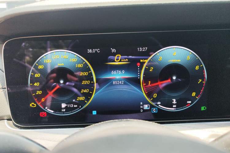 Used Mercedes-Benz E-Class 2023 E 300 L Sporty and Stylish Model Instrument Cluster