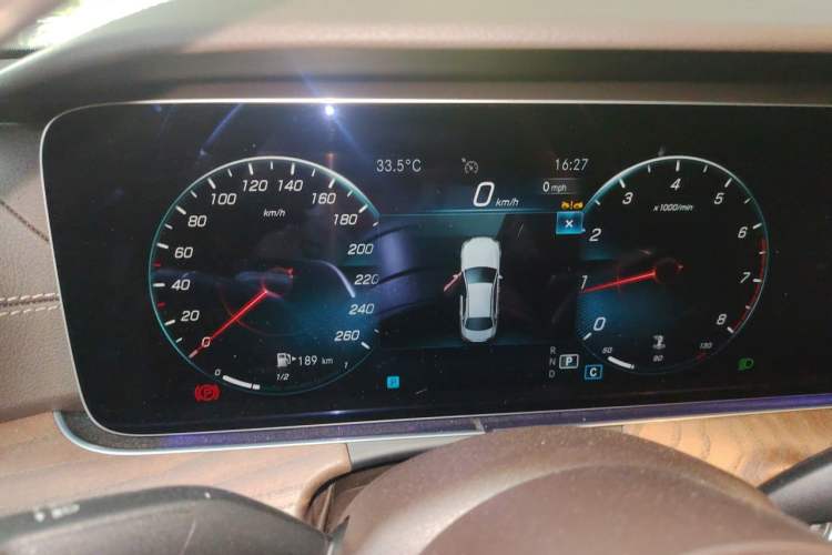 Used Mercedes-Benz E-Class 2023 Updated E 300 L Luxury Edition Instrument Cluster