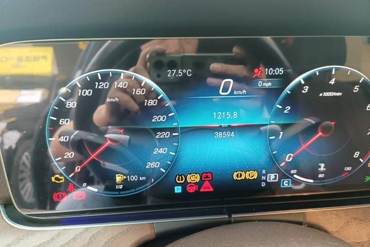 Used Mercedes-Benz E-Class 2023 E 300 L Stylish Model Instrument Cluster
