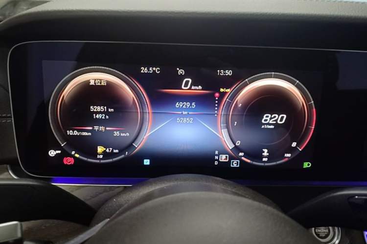 Used Mercedes-Benz E-Class 2023 E 300 L Stylish Model Instrument Cluster