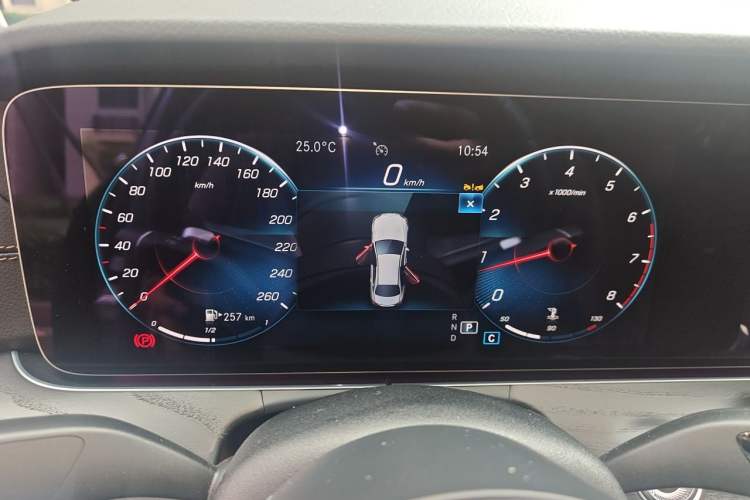Used Mercedes-Benz E-Class 2023 E 300 L Sporty and Stylish Model Instrument Cluster