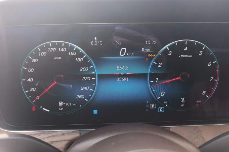 Used Mercedes-Benz E-Class 2023 Updated E 300 L Fashion Edition Instrument Cluster