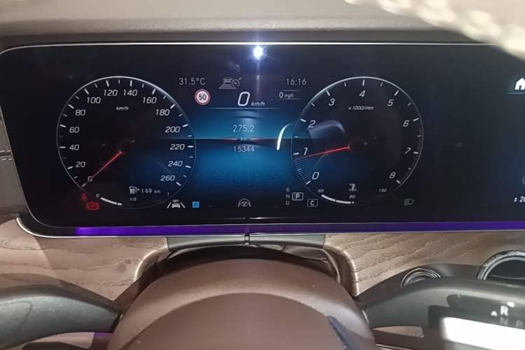 Used Mercedes-Benz E-Class 2023 Revised E 300 L Prestige Edition Instrument Cluster