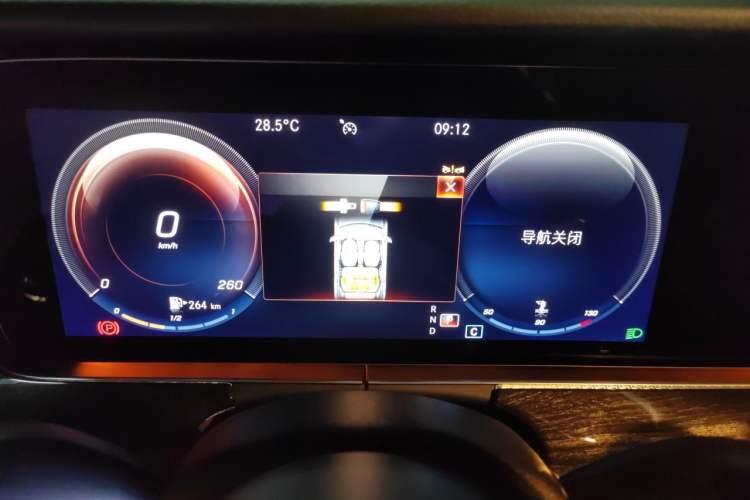 Used Mercedes-Benz E-Class 2023 E 300 L Sporty and Stylish Model Instrument Cluster