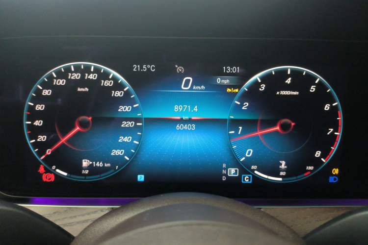 Used Mercedes-Benz E-Class 2023 Updated E 300 L Luxury Edition Instrument Cluster