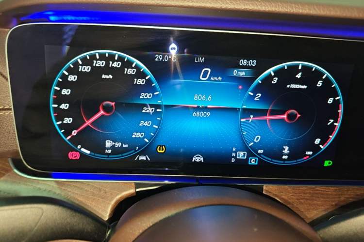 Used Mercedes-Benz E-Class 2023 Updated E 300 L Luxury Edition Instrument Cluster