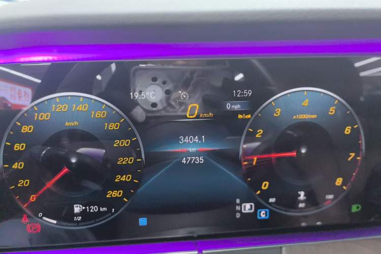 Used Mercedes-Benz E-Class 2023 Updated E 300 L Luxury Edition Instrument Cluster