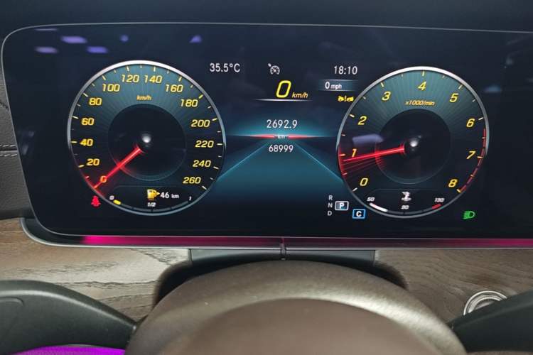 Used Mercedes-Benz E-Class 2023 Updated E 300 L Fashion Edition Instrument Cluster