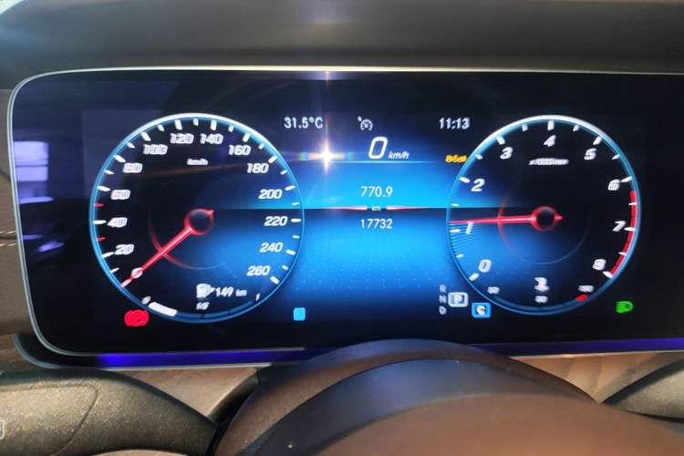 Used Mercedes-Benz E-Class 2023 Updated E 300 L Fashion Edition Instrument Cluster