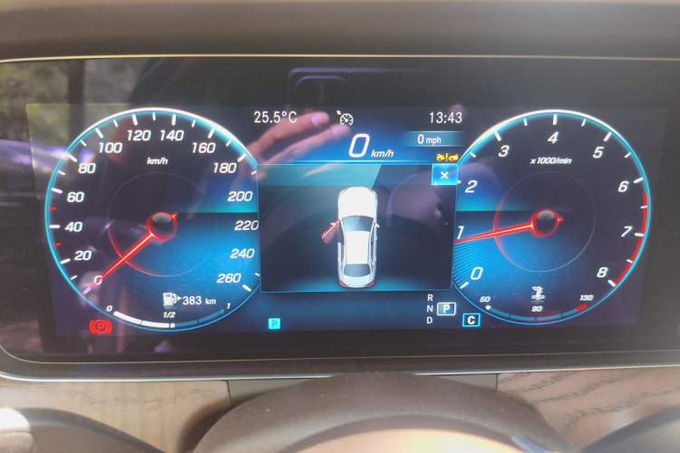 Used Mercedes-Benz E-Class 2023 E 300 L Stylish Model Instrument Cluster