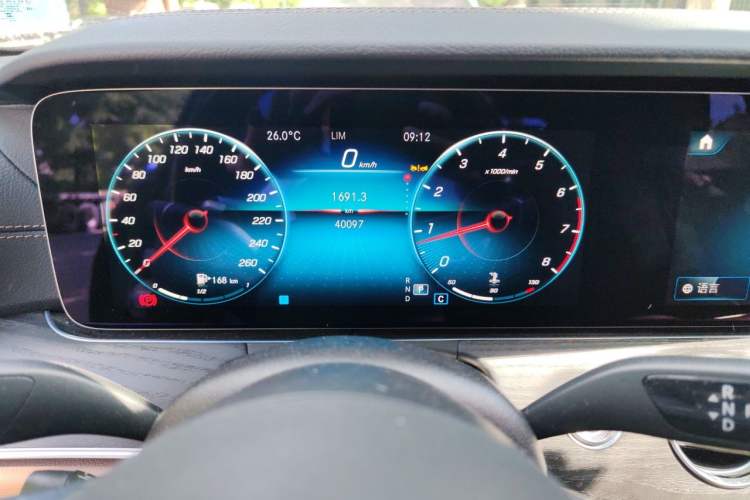 Used Mercedes-Benz E-Class 2023 Restyled E 300 L Sporty and Stylish Edition Instrument Cluster