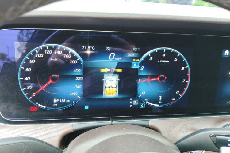 Used Mercedes-Benz E-Class 2023 E 300 L Luxury Model Instrument Cluster